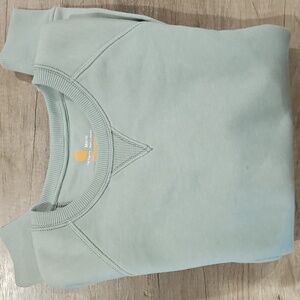 Carhartt Jade Green Sweatshirt women's size Medium 8/10